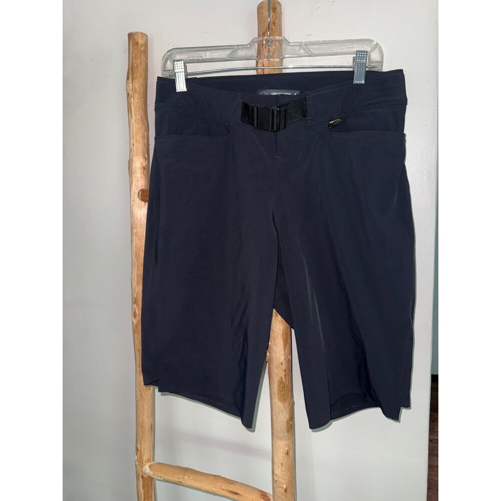 Specialized Cycling Shorts Mens 32 Black MTB Trail Bike Perform Stretch Belted